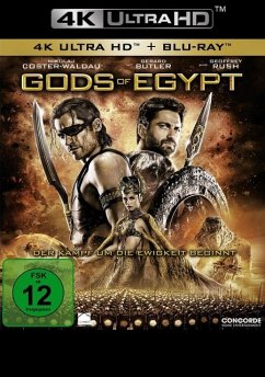 Gods of Egypt - 2 Disc Bluray - Gerard Butler/Geoffrey Rush