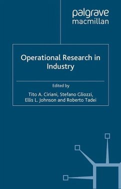 Operational Research in Industry - Ciriani, Tito