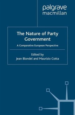 The Nature of Party Government - Blondel, Jean