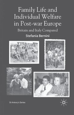 Family Life and Individual Welfare in Post-war Europe - Bernini, S.