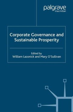 Corporate Governance and Sustainable Prosperity