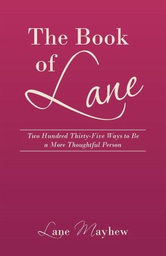 The Book of Lane - Mayhew, Lane