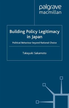 Cover Building Policy Legitimacy in Japan