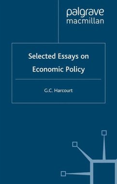 Selected Essays on Economic Policy - Harcourt, G.