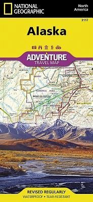 National Geographic Adventure Map United States, Alaska - National Geographic Maps