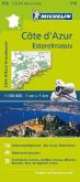Michelin Karte Côte d'Azur - Esterelmassiv. Cote d' Azur, Massif de l' Esterel Michelin Karte Côte d'Azur - Esterelmassiv. Cote d' Azur, Massif de l' Esterel