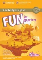 Fun for Starters Teacher's Book with Downloadable Audio - Robinson, Anne; Saxby, Karen