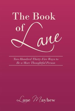 The Book of Lane - Mayhew, Lane