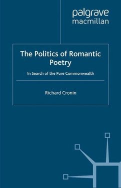 The Politics of Romantic Poetry - Cronin, R.