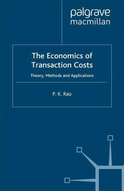 The Economics of Transaction Costs - Rao, P.