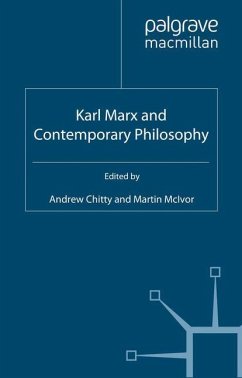 Karl Marx and Contemporary Philosophy