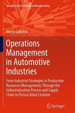 Operations Management in Automotive Industries - Gobetto, Marco