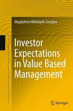 Investor Expectations in Value Based Management - Mikolajek-Gocejna, Magdalena