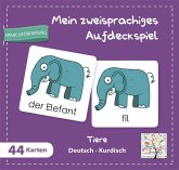 Mein zweisprachiges Aufdeckspiel, Tiere, Deutsch-Kurdisch (Kinderspiel) Mein zweisprachiges Aufdeckspiel, Tiere, Deutsch-Kurdisch (Kinderspiel)