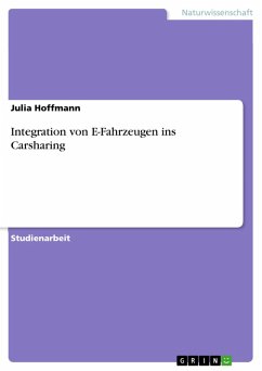 Integration von E-Fahrzeugen ins Carsharing (eBook, ePUB)