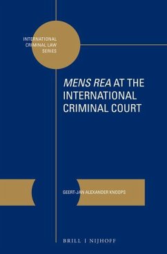 Mens Rea at the International Criminal Court - Knoops, Geert-Jan Alexander