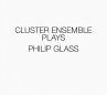 Cluster Ensemble Plays Philip Glass - Bild 1