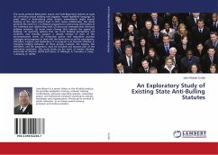 An Exploratory Study of Existing State Anti-Bulling Statutes - Curtin, John-Robert