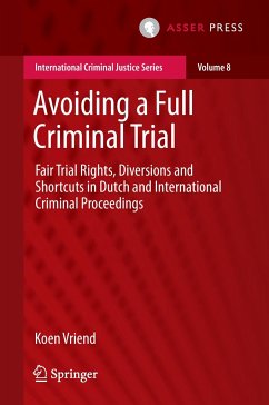 Avoiding a Full Criminal Trial - Vriend, Koen