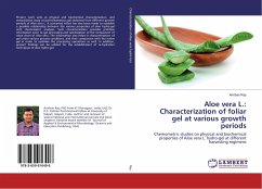 Aloe vera L.: Characterization of foliar gel at various growth periods