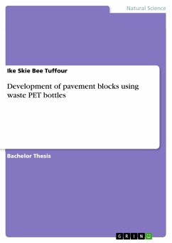 Development of pavement blocks using waste PET bottles