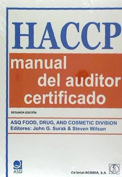 HACCP : manual del auditor certificado - ASQ Food, Drug and Cosmetic Division