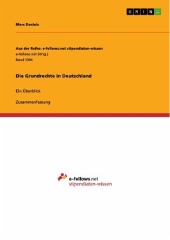 Die Grundrechte in Deutschland (eBook, ePUB)