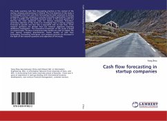 Cash flow forecasting in startup companies