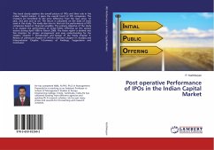Post operative Performance of IPOs in the Indian Capital Market