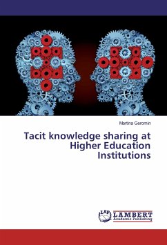 Tacit knowledge sharing at Higher Education Institutions