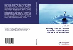 Investigation on Solvent Resistant Nanofiltration Membranes Generation - Peyravi, Majid;Khajouei, Mohammad