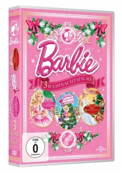 Barbie - 3 Weihnachtsfilme: Barbie in: Der Nussknacker, Barbie - Zauberhafte Weihnachten, Barbie in: Eine Weihnachtsgeschichte DVD-Box - Keine Informationen