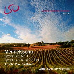 Sinfonien 1 & 4 (Sacd+Blu-R Audio) - Gardiner,Sir John Eliot/Lso