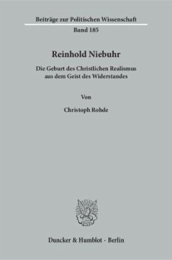 Cover Reinhold Niebuhr