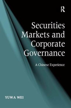 Securities Markets and Corporate Governance - Wei, Yuwa