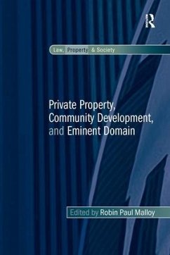 Private Property, Community Development, and Eminent Domain