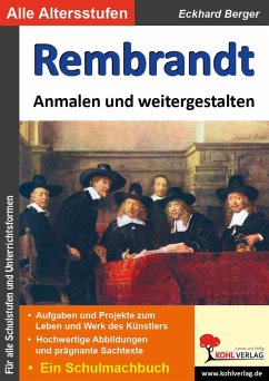 Cover Rembrandt ... anmalen und weitergestalten (eBook, PDF)