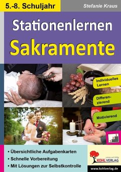 Stationenlernen Sakramente / Klasse 5-8 (eBook, PDF) - Kraus, Stefanie