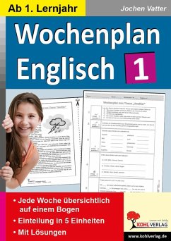 Wochenplan Englisch 1 (eBook, PDF) - Vatter, Jochen