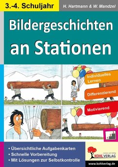 Bildergeschichten an Stationen (eBook, PDF) - Hartmann, Horst; Mandzel, Waldemar