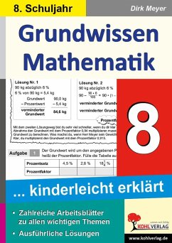 Grundwissen Mathematik / Klasse 8 (eBook, PDF) - Meyer, Dirk