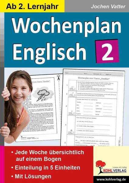 Wochenplan Englisch 2 (eBook, PDF) Wochenplan Englisch 2 (eBook, PDF)