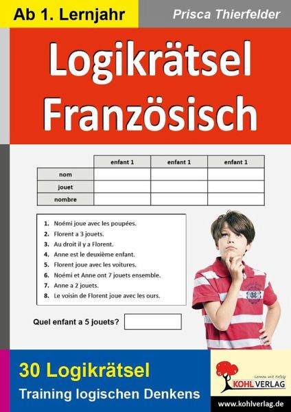 Logikrätsel Französisch (eBook, PDF) Logikrätsel Französisch (eBook, PDF)