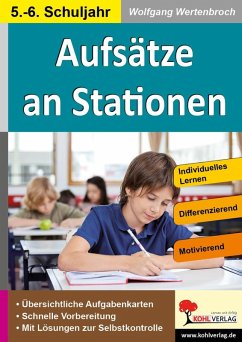Aufsätze an Stationen 5/6 (eBook, PDF) - Wertenbroch, Wolfgang