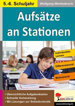Cover Aufsätze an Stationen 5/6 (eBook, PDF)