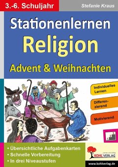 Stationenlernen Religion / Klasse 3-6 (eBook, PDF) - Kraus, Stefanie