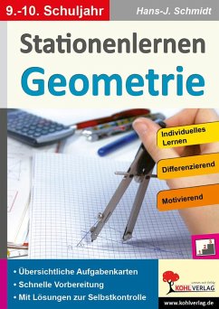 Cover Stationenlernen Geometrie / Klasse 9-10 (eBook, PDF)