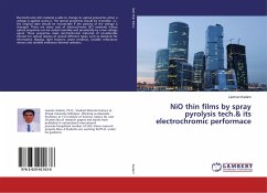 NiO thin films by spray pyrolysis tech.& its electrochromic performace