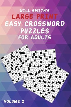 Will Smith Large Print Easy Crossword Puzzles For Adults- Volume 2 - Smith, Will