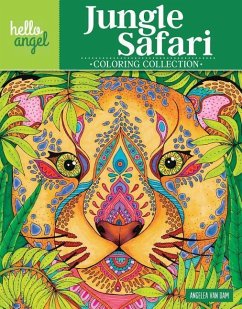 Hello Angel Jungle Safari Coloring Collection - Van Dam, Angelea